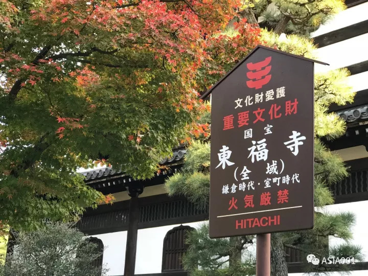 京都 东福寺的红叶 乐哉